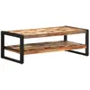 Image de vidaXL Table basse bois de récupération