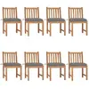 Image de vidaXL Chaises de jardin lot de 8