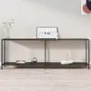 Image de vidaXL Table console - Noir
