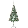 Image de vidaXL Arbre de Noël artificiel 180 cm - Pommes de pin