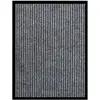 Image de VidaXL Paillasson Rayé - Gris