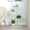 Image de VIDAXL Support pour plantes 4 niveaux - 43x22x76 cm - Blanc