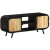 Image de vidaXL Meuble TV - Bois de manguier 110 cm