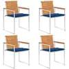 Image de Chaises de Jardin 4 Pièces VIDAXL - Acacia Massif