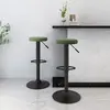 Image de VidaXL Tabourets de bar velours vert foncé