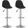 Image de vidaXL Tabourets de bar lot de 2 - Noir
