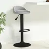 Image de VIDAxL Tabouret de bar - Gris clair