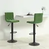 Image de vidaXL Velours Vert foncé