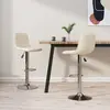 Image de vidaXL Tabourets de bar - Crème