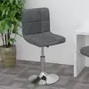 Image de VidaXL Tabouret de bar gris