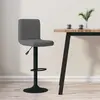 Image de VIDAXL Tabouret de bar Gris foncé