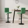 Image de vidaXL Tabourets velours