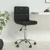 Image de vidaXL Chaise de bureau pivotante - Noir