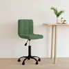 Image de vidaXL Chaise pivotante de bureau - Vert foncé