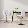 Image de vidaXL Chaises Pivotantes Lot de 2 - Blanc