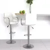 Image de VidaXL Tabouret de bar - Similicuir Blanc