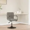 Image de vidaXL Tabouret de bar Gris Velours