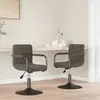 Image de vidaXL Chaises pivotantes x2
