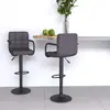 Image de vidaXL Tabourets Bar Tissu Taupe