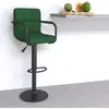 Image de VidaXL Tabouret de bar Vert Velours