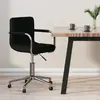 Image de vidaXL Chaise de bureau pivotante - Noir