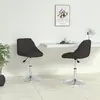 Image de vidaXL 335160 Chaises Noires Similicuir