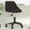 Image de VIDAXL Chaise Pivotante - Noir Velours