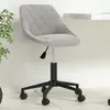 Image de VidaXL Chaise Pivotante Velours