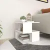 Image de VidaXL Table d'appoint 40x40 - Blanc