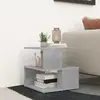 Image de vidaXL Table d'appoint Gris béton