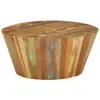 Image de vidaXL Table basse Bois de récupération massif - Ø65x31 cm
