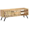 Image de vidaXL Meuble TV - Bois massif de manguier