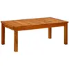 Image de vidaXL Table basse de jardin - Bois d'acacia