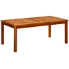 Image de vidaXL Table basse de jardin - Bois d'acacia