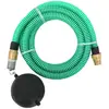 Image de vidaXL Tuyau d'aspiration vert 7m
