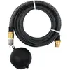 Image de Tuyau d'aspiration avec raccords 25 m - Noir
