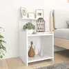 Image de vidaXL Tables de chevet - Blanc