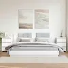 Image de vidaXL Tables de chevet blanches