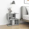 Image de VidaXL Table de chevet - Gris béton