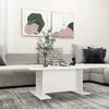 Image de vidaXL Table basse blanc 103,5x60x40 cm