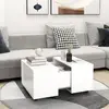 Image de vidaXL Table basse 60x60 cm - Blanc