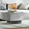 Image de VidaXL Table basse gris béton