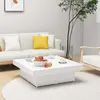 Image de vidaXL Table basse Blanc