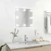 Image de vidaXL Miroir LED - Carré 50x50 cm