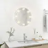 Image de Vidaxl Miroir mural rond - Argent
