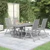 Image de vidaXL Ensemble à manger de jardin 5 pcs - Bois d'acacia