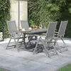 Image de vidaXL Ensemble à manger de jardin Bois d'acacia