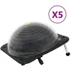 Image de vidaXL Chauffage solaire de piscine 5 pcs