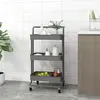 Image de vidaXL Chariot de cuisine - Gris