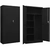 Image de VIDAXL Armoire à casiers - Noir